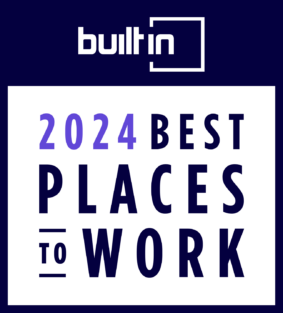 Builtin 2024 Best Places to Work Badge