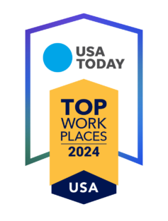 USA Today - Top Workplaces 2025 USA badge